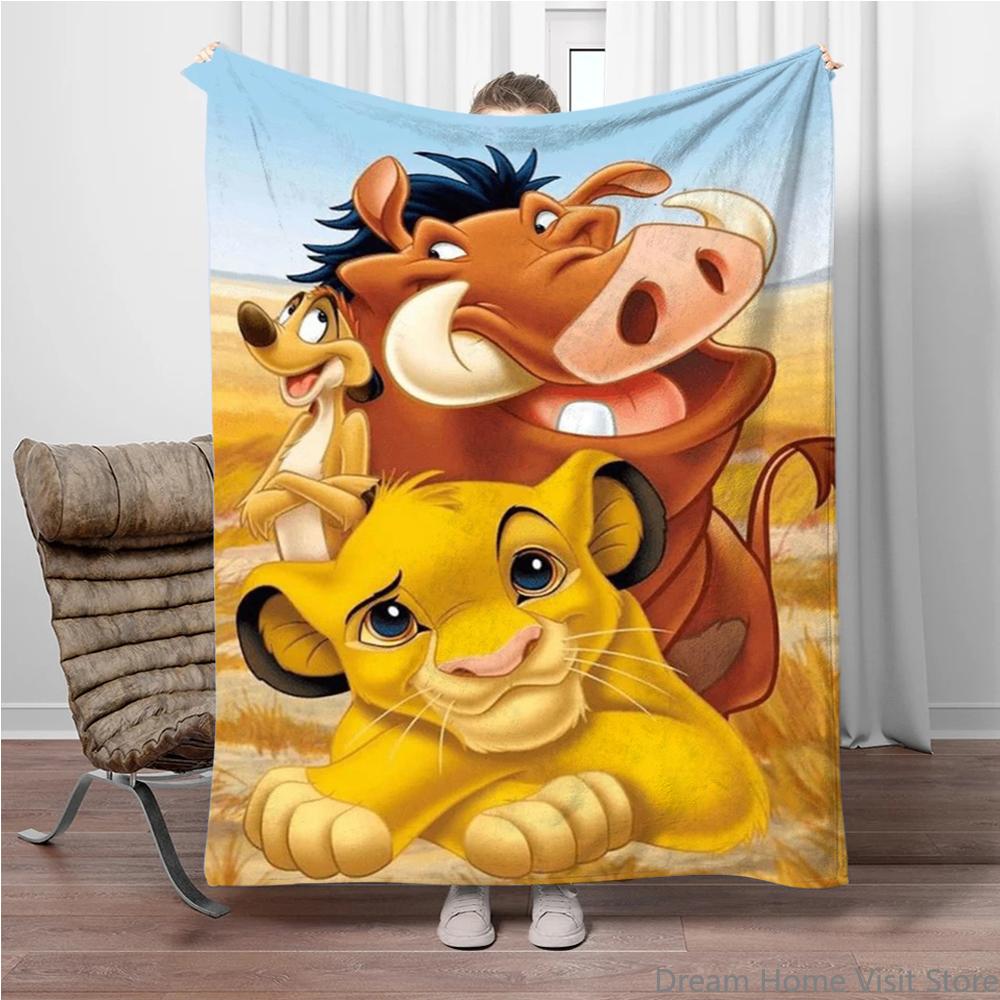Disney lilo and stitch Super Mario Pikachu Soft Fluffy Throw Flannel Blanket Kid Adult Sofa Break Bed Blanket Cover Travel Gifts