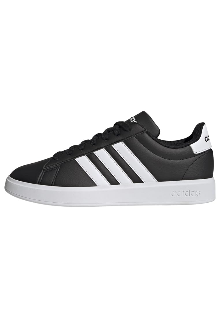 

Кроссовки Grand Coat Cloud Foam Comfort LIT49 Core Black cm [Adidas] Мужские черные/Обувь белые/Core (GW9196) 26,0