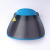 Summer men's and women's lenses empty top sun hat casual sun protection hat face protection UV protection outdoor sun hat