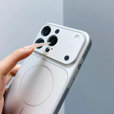 New Magnetic Instant 17 Phone Case for Apple 17PROMAX Japanese and Korean Trendy Male and Female Matte Magnetic Hard Case