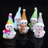 Hot Sale Xmas Gift LED Snowman Santa Claus Ornament Christmas Tree Light Hanging Home Decor Gift