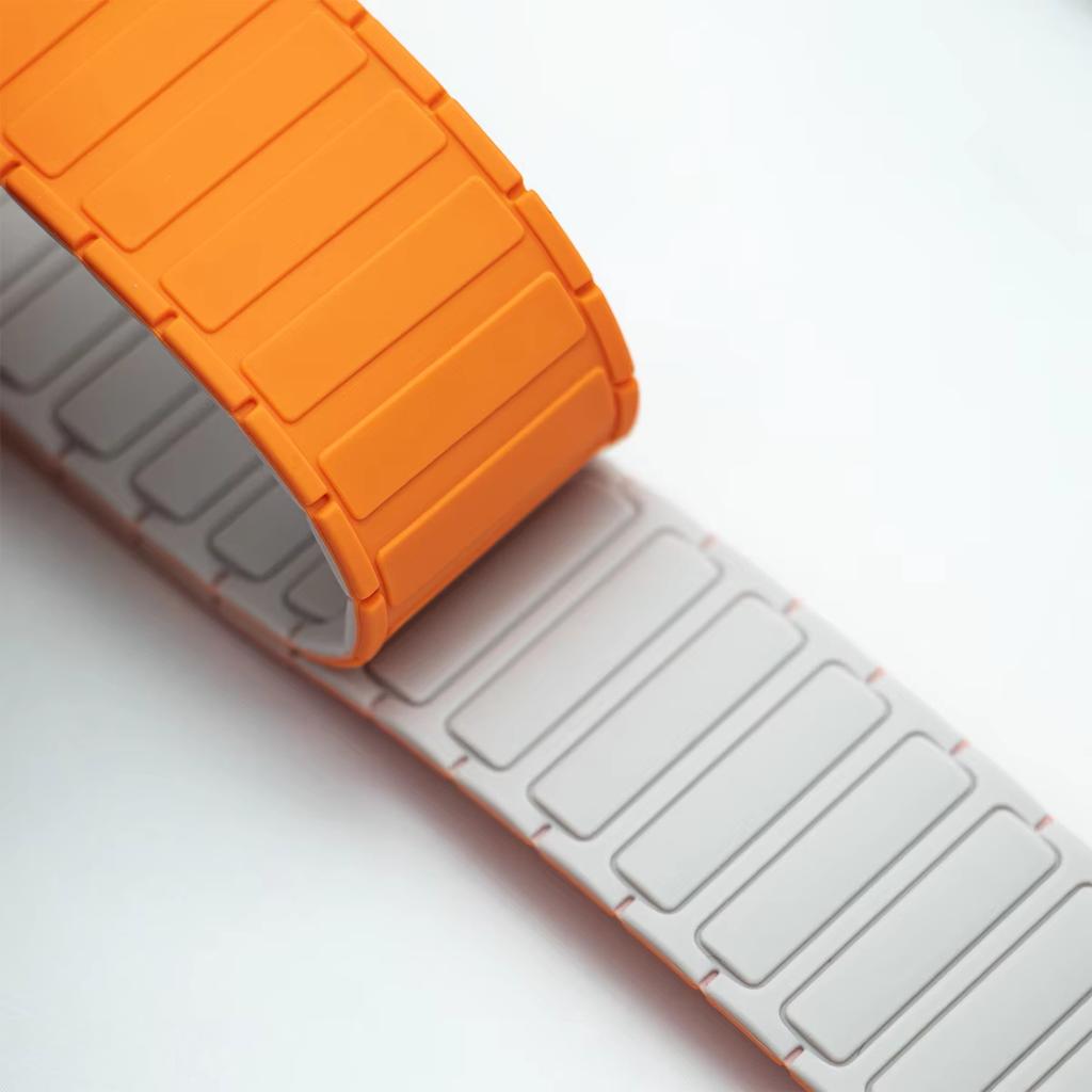Magnetic silicone Band For Samsung Galaxy Watch 7 FE 6 4 classic 5pro Bracelet correa Huawei watch GT 6 5 4 pro 20mm 22mm straps