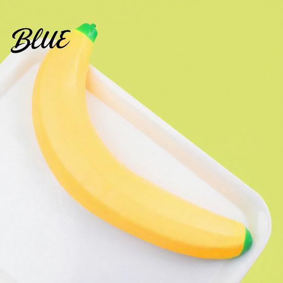 Giant Banana Soft Toy Squeeze Stress Relief TPR Slow Rebound Anxiety Fidget for Kids Adults Birthday Christmas Gift Focus And Relaxation Ball
