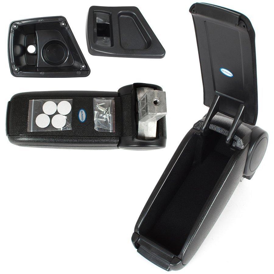 Renault Megane IV 2015- Armlehnen-Set SCHWARZER STOFF + Einbausatz