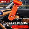 Multifunctional Car Safety Hammer: Window Breaker & Fire Rescue Tool