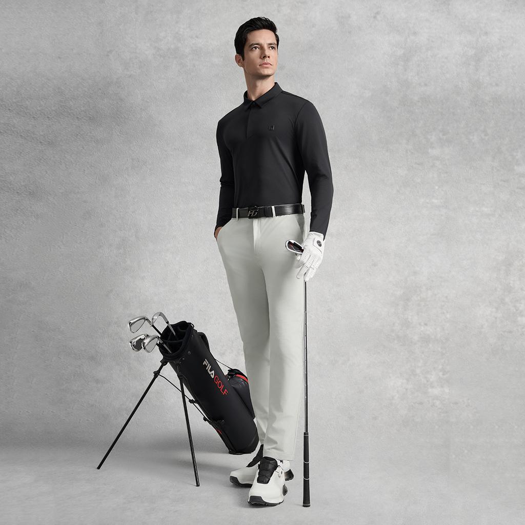 New FILA Golf Series Polo Shirt Men's A11M535201FBK