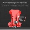 Practical Tool Belt Clip Double Lock Automatic Lock Mechanism for Power Drills Ensuring Secure Attachments During Use