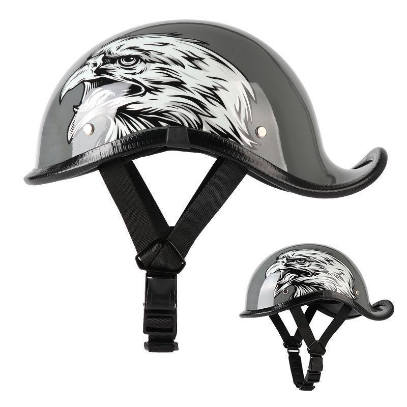 G3F Retro Japanese Upturned Tail Helmet: Men s & Women s Cycling Cruiser Helmet L