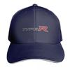 type R logo car Baseball Cap Six Panel Structured Crown Sun Protection UPF  Breathable Mesh Back