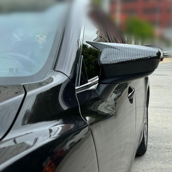 Mazda Atenza 14-17 Carbon Fiber Devil Ear Side Mirror Cover Modification