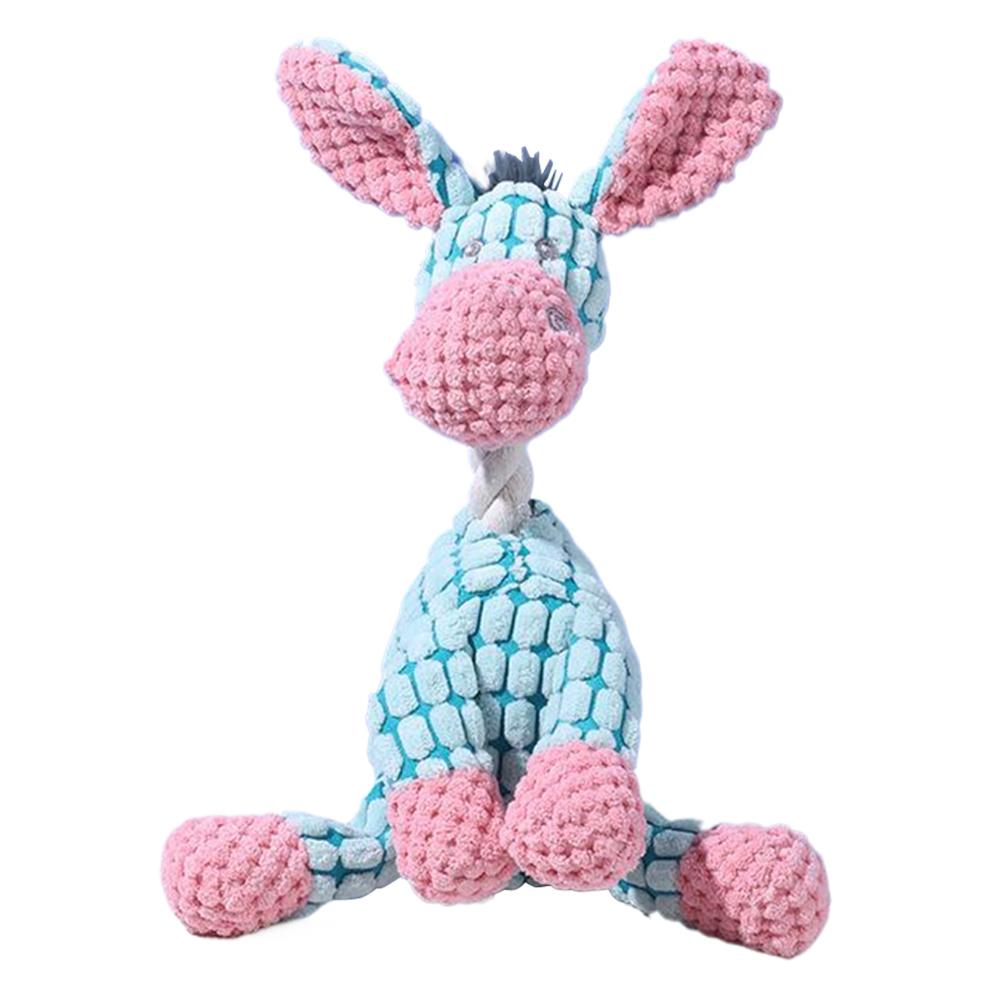 Pet Dog Toy Cute Plush Squeak Stuffed Toys Cartoon Puppy Dog Toy Puppy Teething Chewing Pet Dog Chew Squeak Toy Dog Accessories