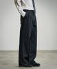 Awodeijeu Freddy Double-Pleated Wide Raw Denim [Raw Black]