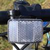 2 Pack Front & Rear Bike Bicycle Reflector Set Red White Fixings Mounting Bracket Warning Light Safety Lens Bicycle Accessorie