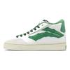 1807 X Li Ning Do Not Enter The River Skateboard Shoes Men's High Top White/Green AECS031-2