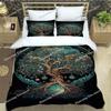 Tree of Life Printed Bedding Sets Exquisite Bed Supplies Set Duvet Cover Bed Comforter Set Bedding Set Luxury Birthday Gift029