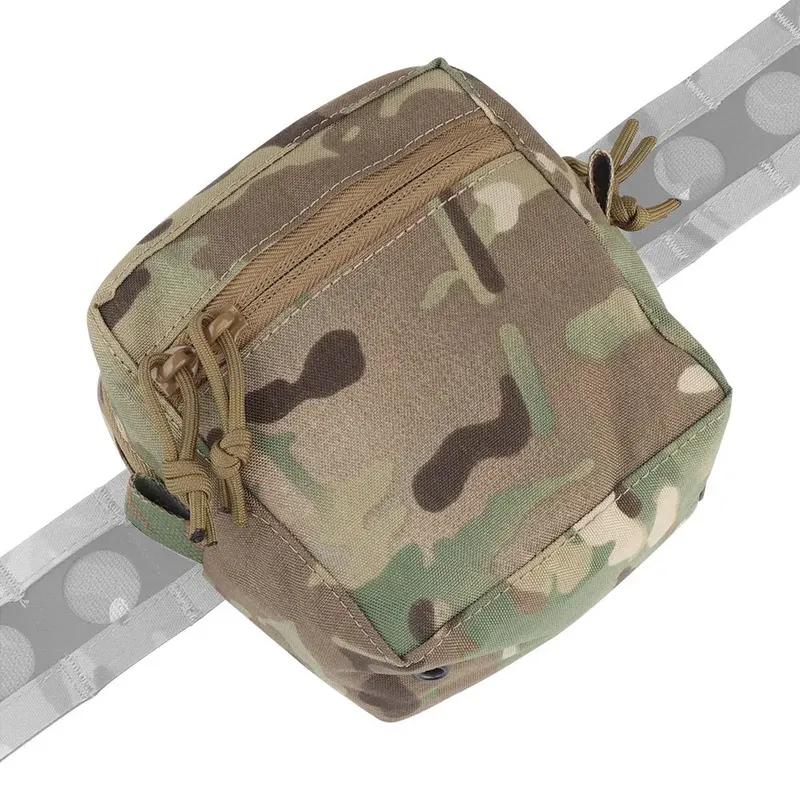 Tactical Molle GP Small MOLLE Vest Chest Plate Vest Belt General Purpose GP Bag Airsoft Gear Organize Waist Sack