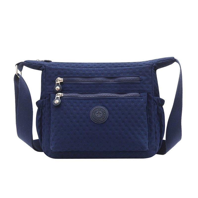 Ladies Fashi Shoulder Bags for Women Designer Waterproof Nyl Handbag Zipper Purses Messenger Crossbody Bag Sac a Main