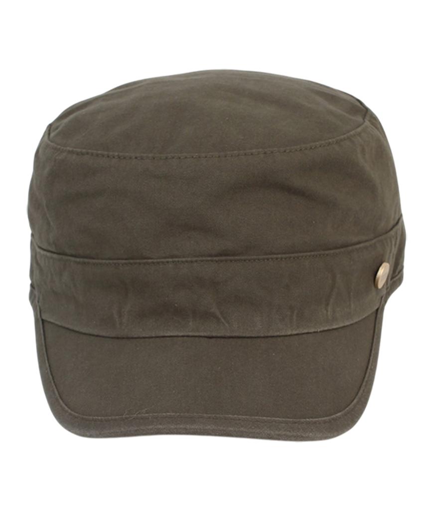 Yunibeosyeolkemiseuteuli Washing Khaki Military Cap Marine Cap