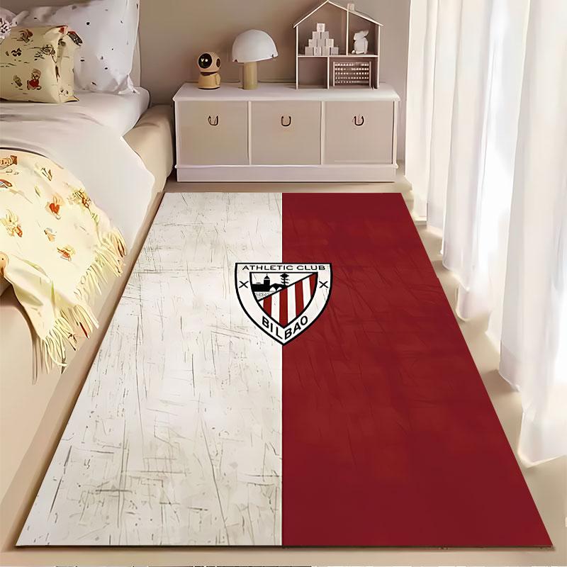 Athletic Club Bilbao Logo Carpet suitable as a non-slip mat for the living room or bedroom sofa