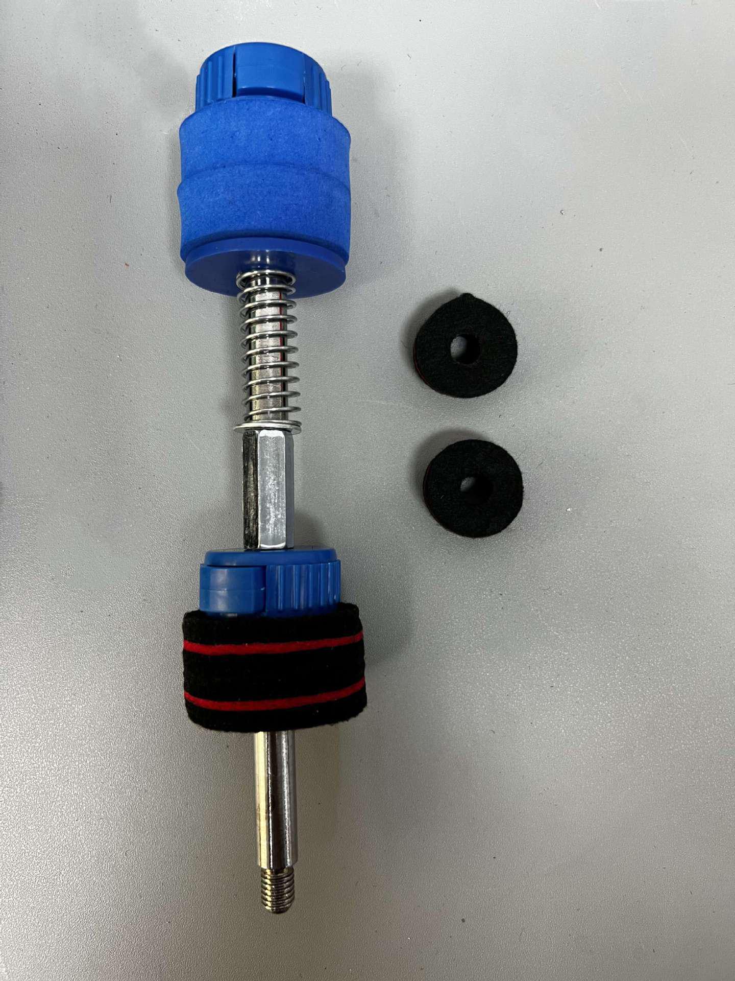 

Double-layer Quick-Release Cymbal Clutch Kit: Includes Cymbal Cap, Frame, Screws, Nuts for Drum and Jazz Drum Kits. Double-layer cymbal clutch синій
