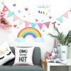 Cartoon Rainbow Clouds Luminous Wall Sticker For Baby Kids Room Bedroom Home Wallpaper Glow In The Dark Stickers