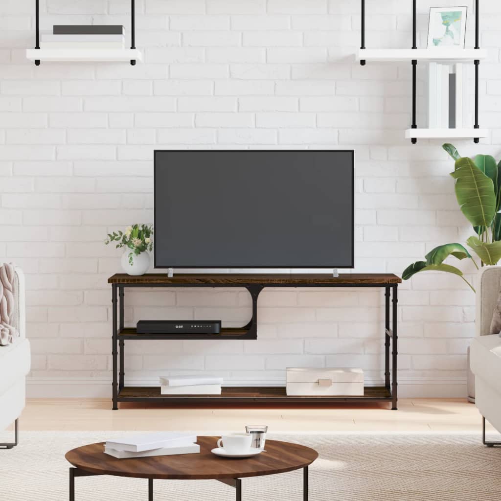 Vidaxl TV Stand, Brown Oak, 103X38X46.5 Cm
