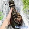 New Witch Bottle Celestial Body Home Decoration Ornaments Moon Water Bottle Face Painting Teng Vase Resin Ornaments