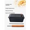 Cast Iron Popcorn Pot Anti-stick Camping Cookware DIY Homemade Popcorn Making Kitchen Tool