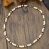 Boho Etnický Korálkový Choker: Nepravidelný vintage evropský a americký módní náhrdelník