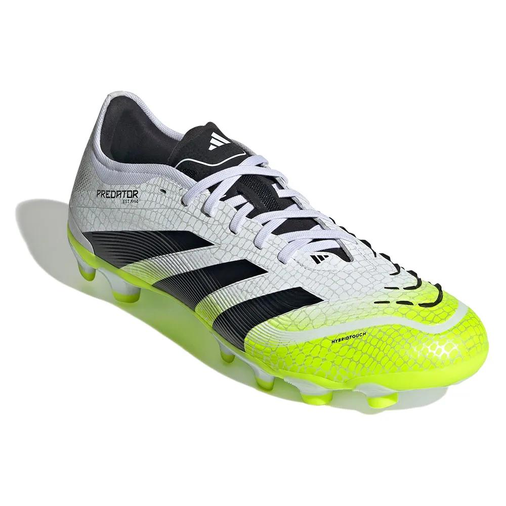 adidas Predator Pro Mg Soccer Shoes Hybrid Touch Upper White/Black