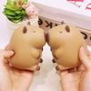 1pc Cute Capybara Squeeze Ball Stress Balls Toys Soft Finger Squishy Squeeze Toy TPR Sensory Fidget Toys Stress & Anxiety Relief Calming Tool MIT