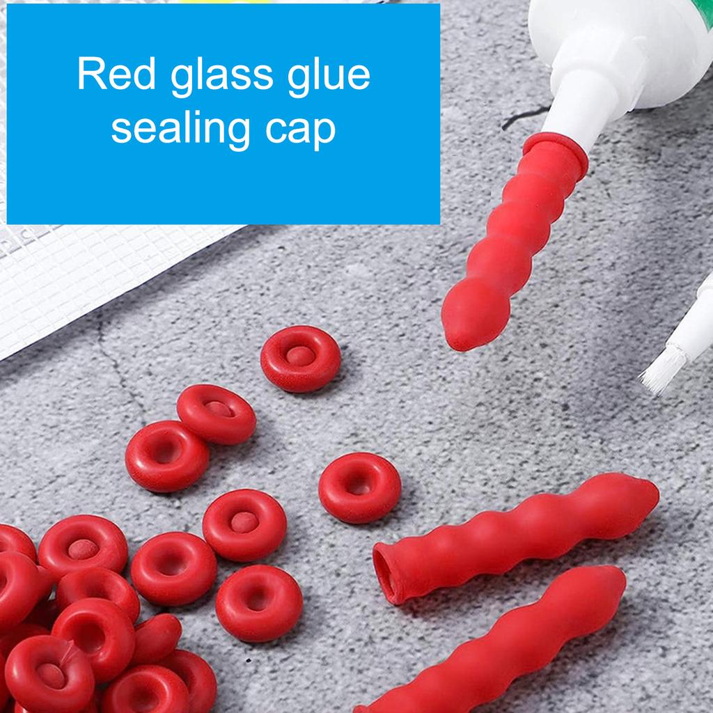 Latex Sealant Tube Caps Reusable Protective Covers For Caulk Guns And Glues Bottles Caulking Tube Sealing