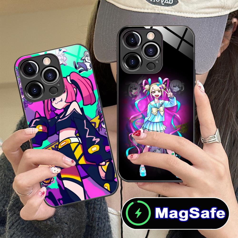 Gang of Stupid Girls Phone Case for iPhone 16 15 14 13 12 11 Pro Max Plus Mini MagSafe Glass Colour Protective Cover Smartphone
