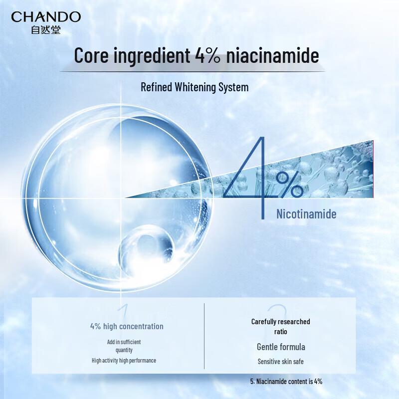 CHANDO Niacinamide Whitening & Spot-Fading Ampoule Mask