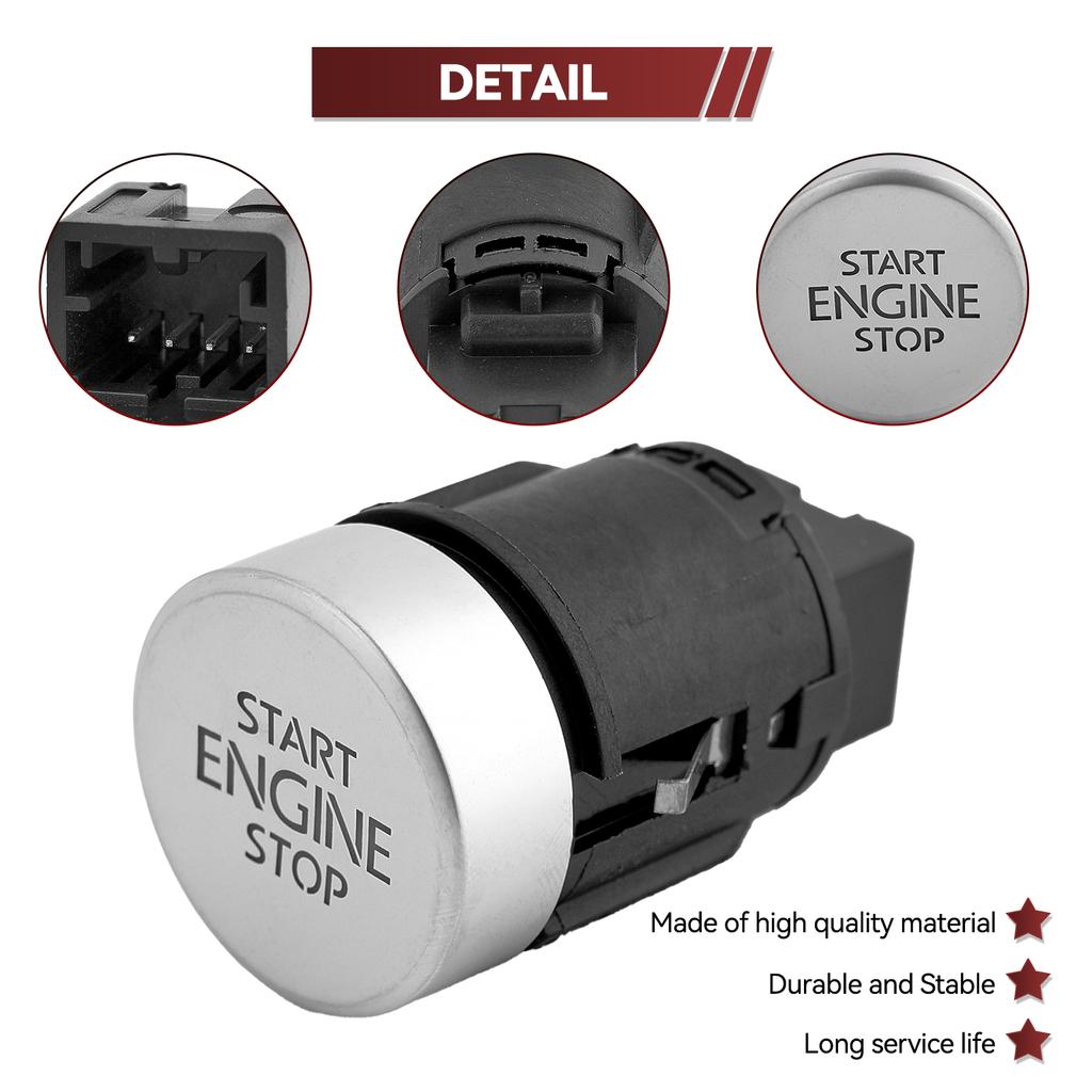 Fits For VW Tiguan 2008-2018 Sharan 2011-2021 7N Golf Plus 2009-2014 Seat Alhambra Car Engine Start Stop Switch Button 5N0959839