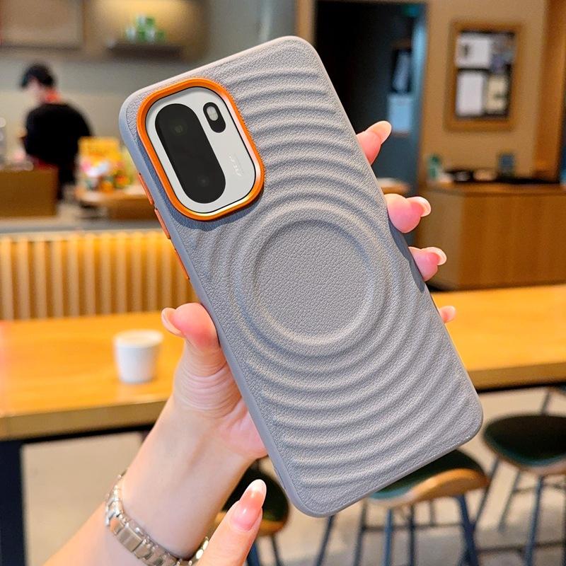 Applicable to OnePlus Ace6 Supreme Edition ripple mobile phone case OnePlus Ace6 magnetic case OnePlus 15R water ripple hard case