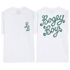 New Printed Tees The Bogey Boys T-Shirt Fashion Short-sleeved High Street Casual Loose Streetwear Men's and Women's Trend Tops