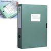 High Capacity Document Organiser Box with Label Window File Sorting Box For Reports Contract Management 23.2x31.6x3.5cm