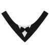 Pet Decoration Saliva Towel Dog Bow Tie Business Suit Fashion Pet Bandana Adjustable Elegant Cat Triangle Scarf Pet Parties