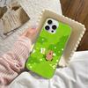 Popular Character Cut D-Dinotaeng Phone Case For iPhone 11 12 13 14 15 16 17 Plus Pro Max Satin Laser Glossy Cover