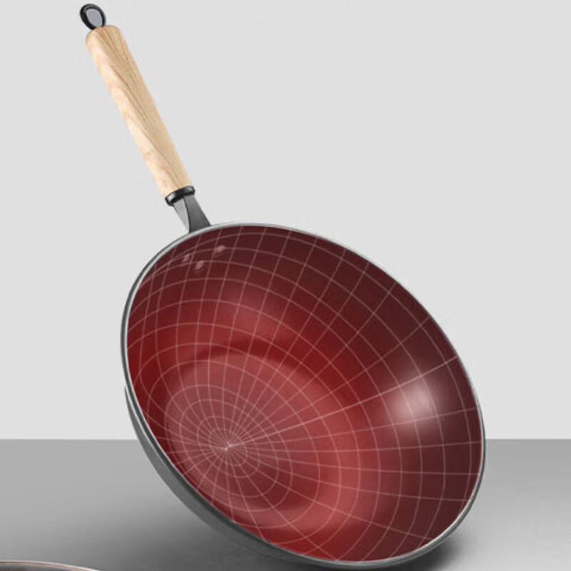 KOBACH 32cm Uncoated Iron Wok