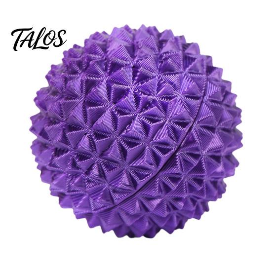 Sensory Spiky Ball 3D Printed Toy, Stress Relief Mini Textured Ball, Desk Reliever Massage Decompression Toy for Home Office School Anxiety