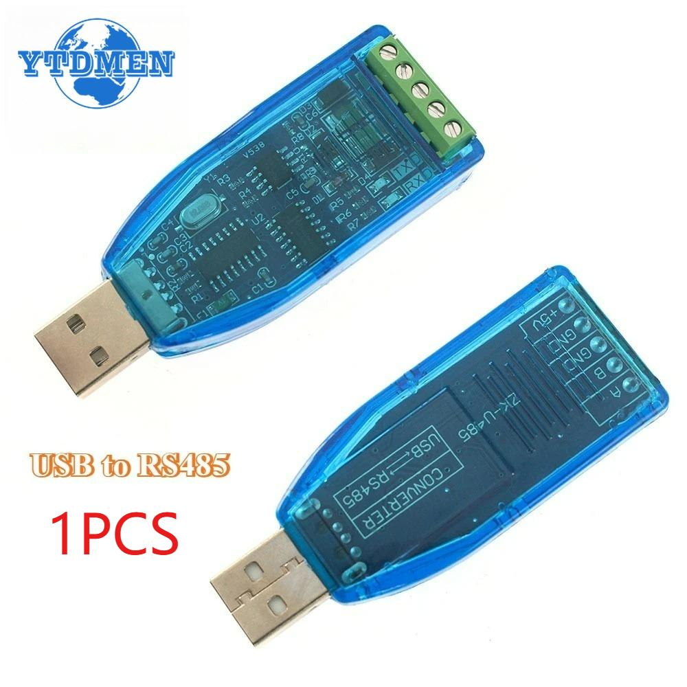 5V Industrial USB To RS485 RS232 Converter Upgrade Protection RS485 Converter Communication Module