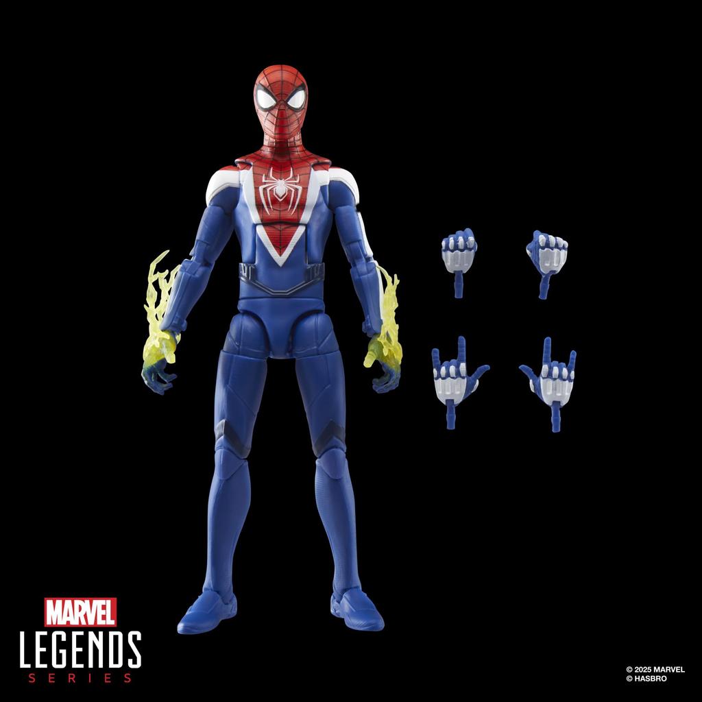 Figurină de acțiune Hasbro Marvel Legends Series Gamerverse Miles Morales Costum Îmbunătățit 15 cm pentru colecționari Recreând Jocul Video din 2 G0835 Autentic