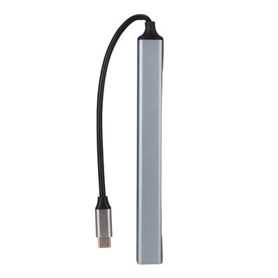 7 In 1 USB C Hub 1 USB3.0 6 USB2.0 Port 5Gbps Plug and Play USB C Docking Station for Mice
