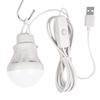 LED Light Bulb Tent Light Bulbs 5V USB Camping Lantern Tent Portable Garage Lamp For Reading Book Light For Outdoor Camping Tent