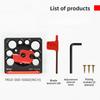 Adjustable Round Rod Maker Tool for Electric Drill, Square to Round Wood Stick Dowel Maker