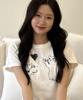 Loginaenloji Love Cat Printed T-Shirt White