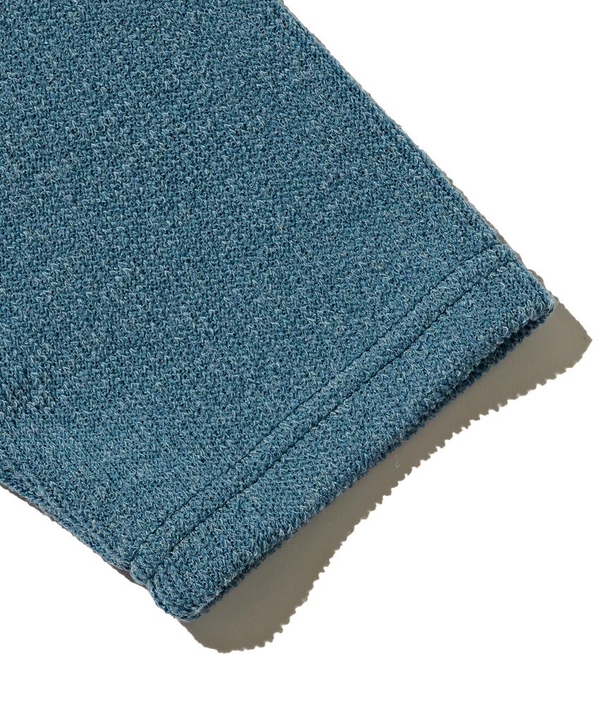 OTHERFITS Over Crew Neck Long Sleeve Knit (Blue)