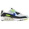 Nike Air Max 90 White Blue Tint Volt Women Sneakers Summit-White Racer-Blue DH8010-102